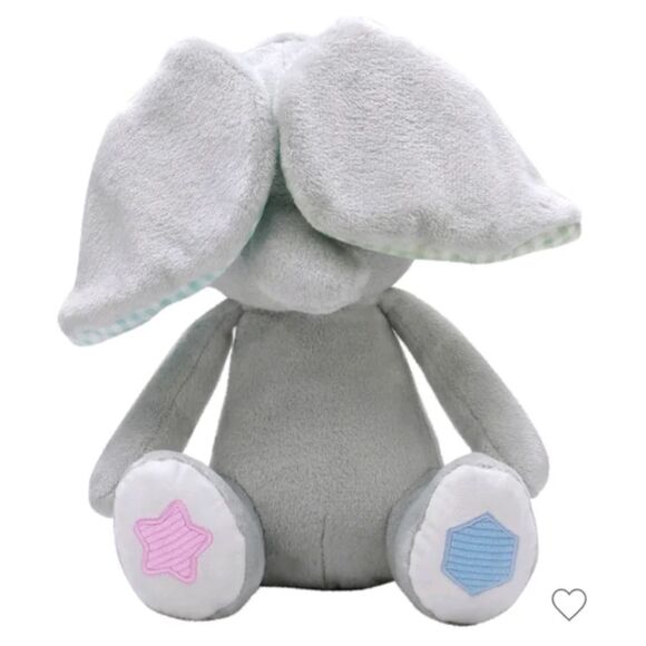 Magic Years Peek-a-Boo Baby Elephant Plush Infant Toddler Toy New with tags - Picture 2 of 5